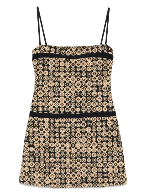 CHANEL Pre-Owned vestido estilo camisón 2003