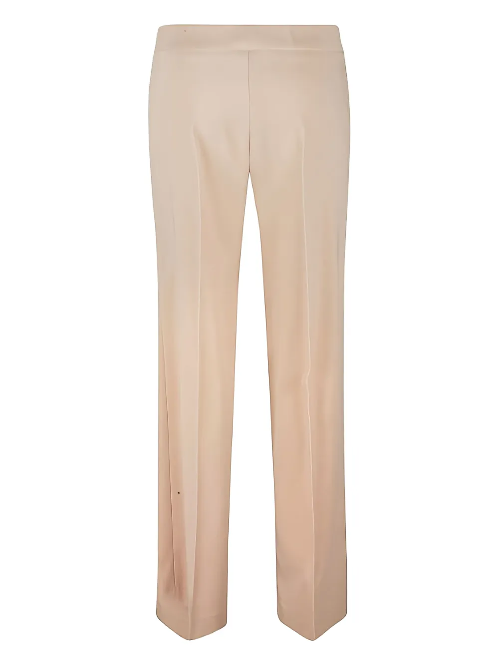 D.Exterior centre-crease tailored trousers - Beige