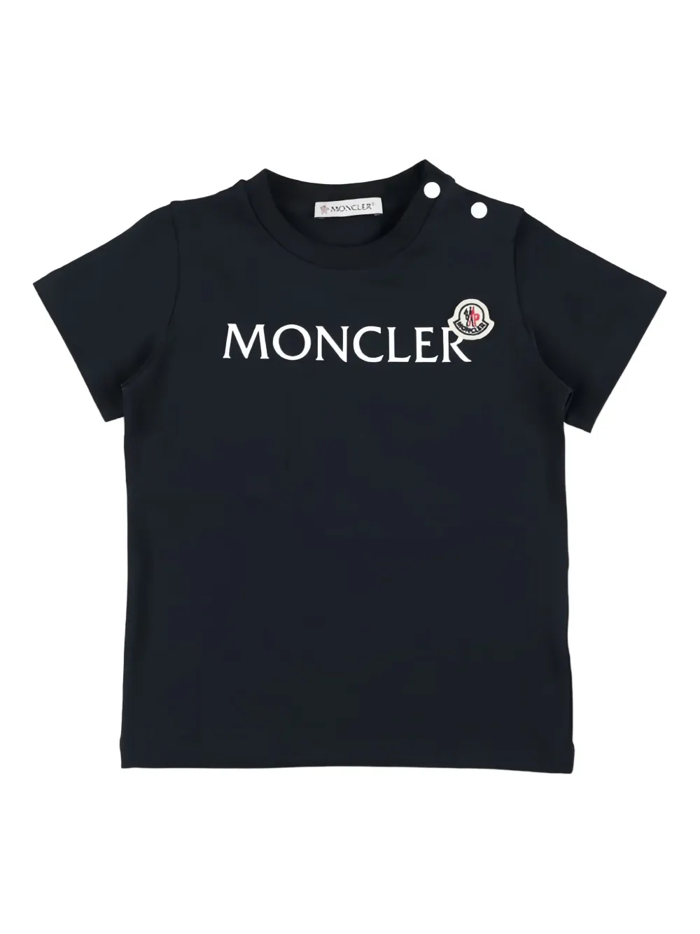 Moncler Enfant playera con logo estampado | azul | Image 1
