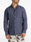 MC2 Saint Barth linen shirt - Blue