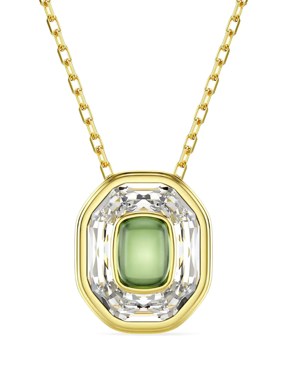 Swarovski Chroma ネックレス - グリーン Swarovski Chroma ネックレス - グリーン
