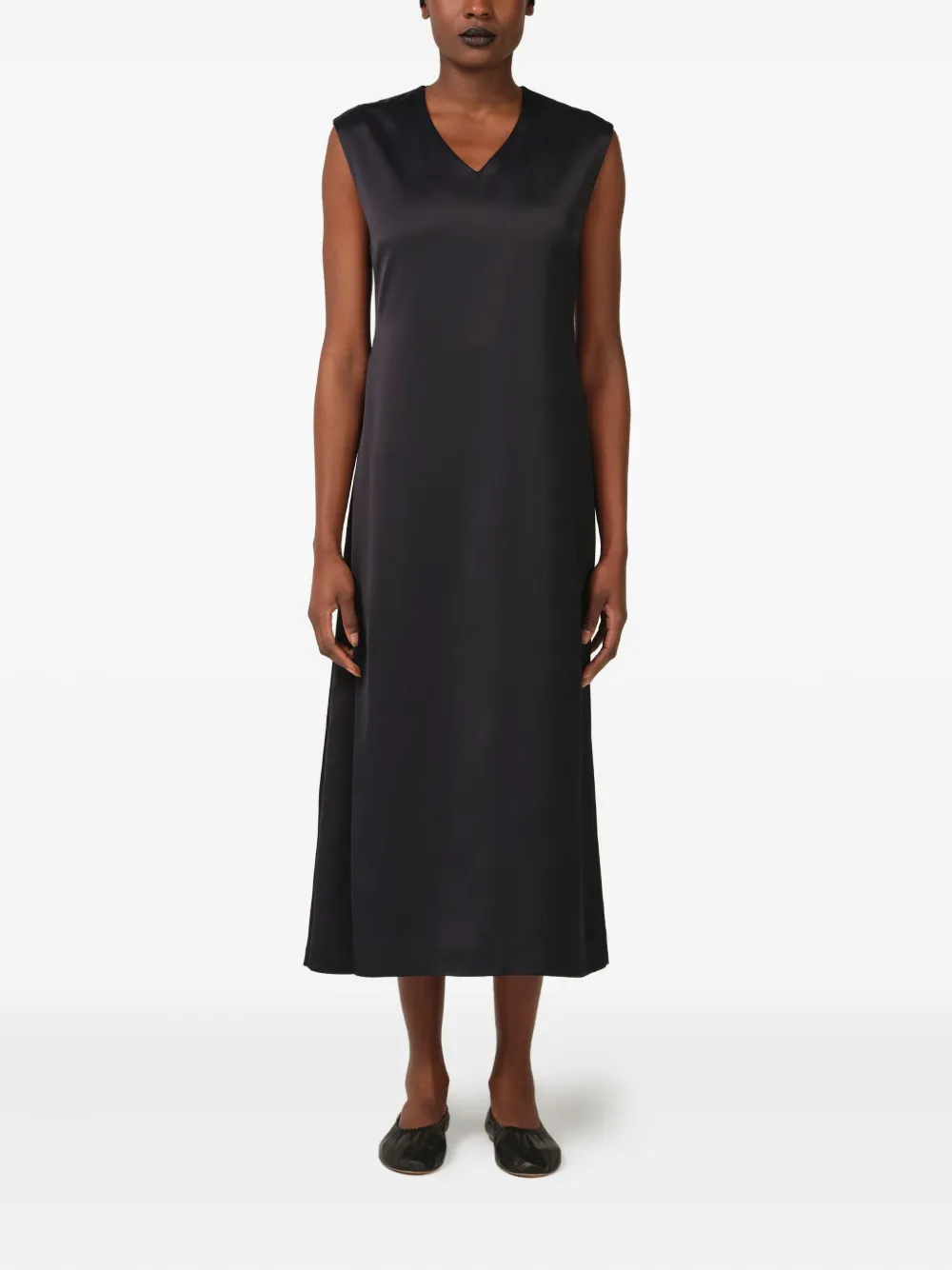FFORME Callan midi-jurk - Zwart