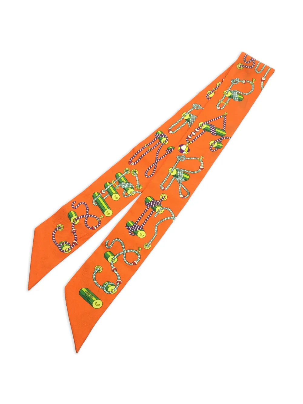 Hermès Pre-Owned écharpe à imprimé graphique (années 2000) | Image 2