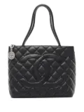 CHANEL Pre-Owned 2004-2005 Medallion tote bag - Black
