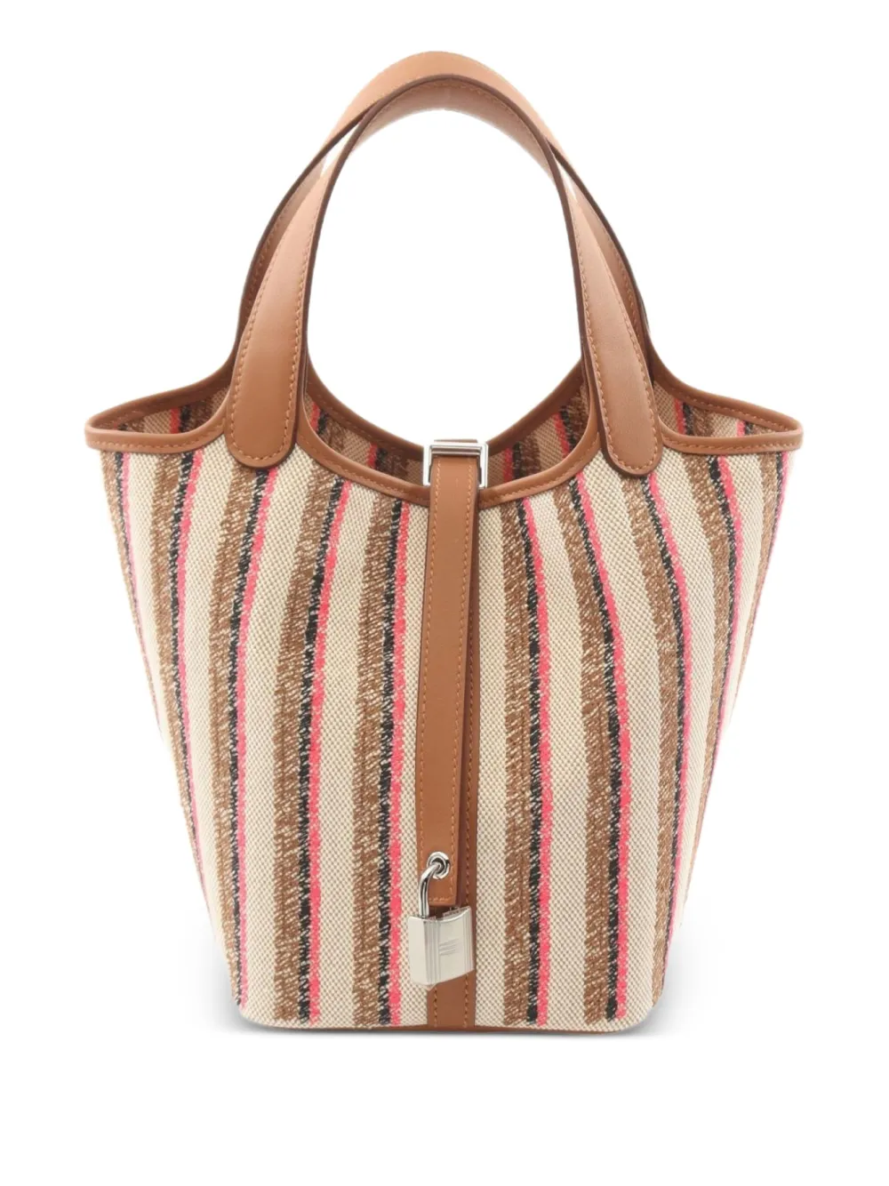 Hermès Pre-Owned sac cabas Picotin Lock PM (2024) | tons neutres | Image 1