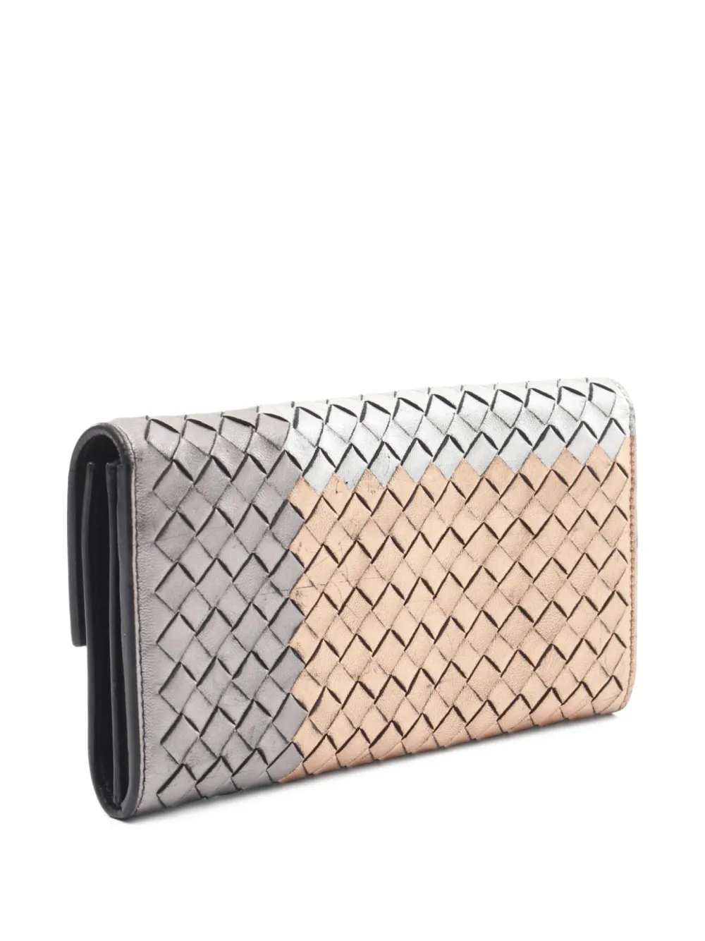Bottega Veneta Pre-Owned 2000 Intrecciato bi-fold long wallet | Image 2