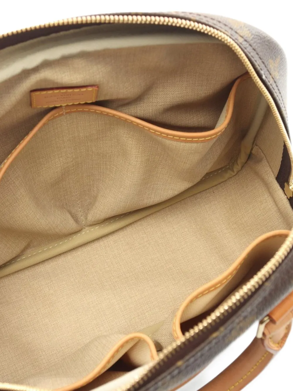 Pre-owned Louis Vuitton 2006 Deauville Tote Bag In Brown