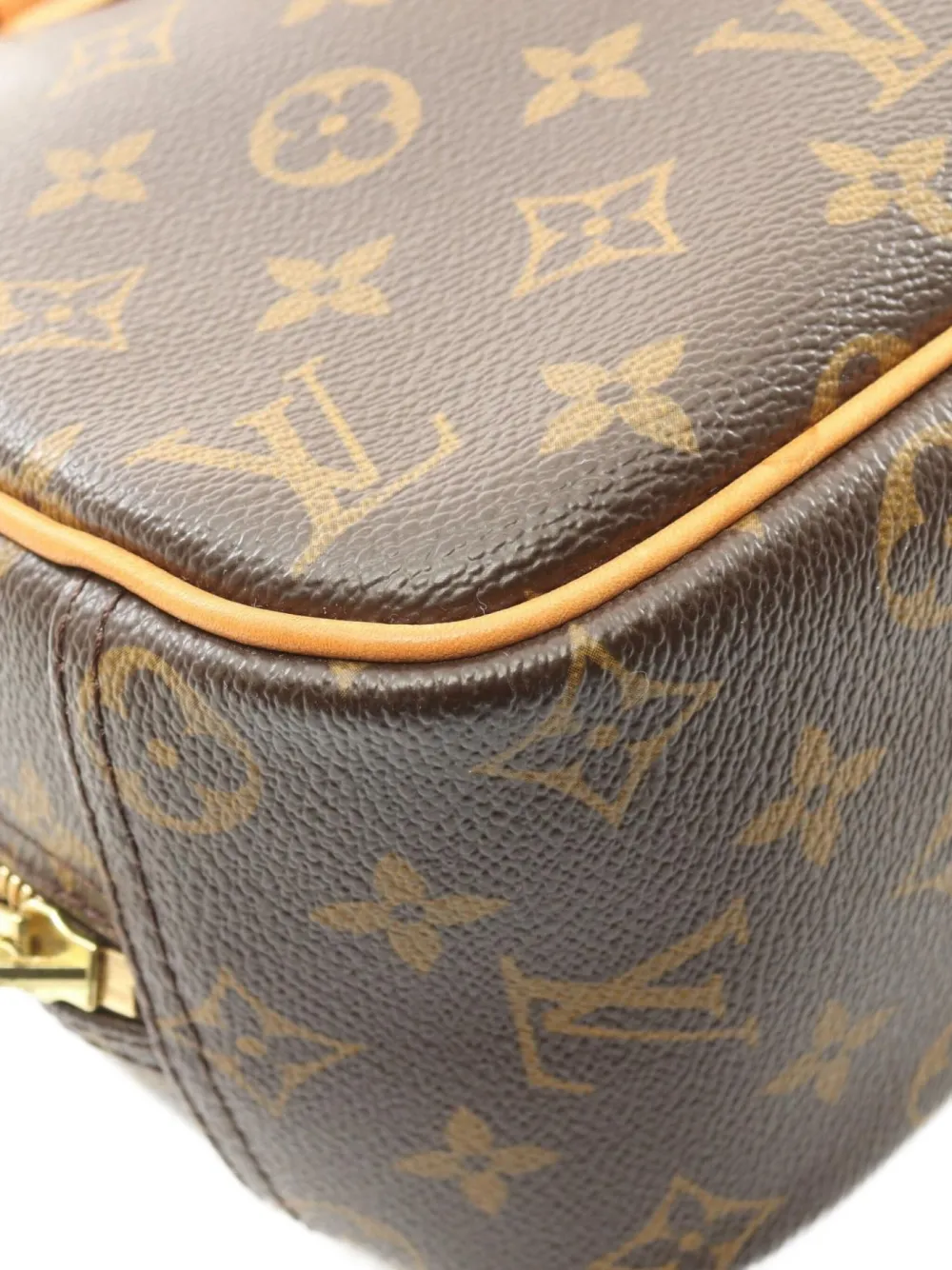 Pre-owned Louis Vuitton 2006 Deauville Tote Bag In Brown