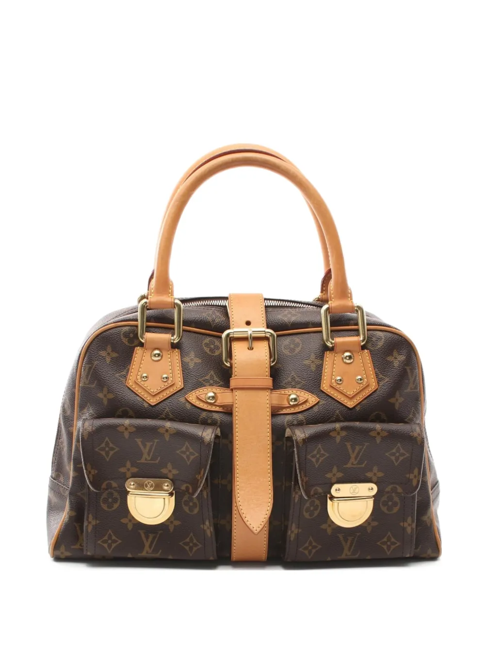 Louis Vuitton Pre-Owned 2006 マンハッタン GM ハンドバッグ - ブラウン Louis Vuitton Pre-Owned 2006 マンハッタン GM ハンドバッグ - ブラウン