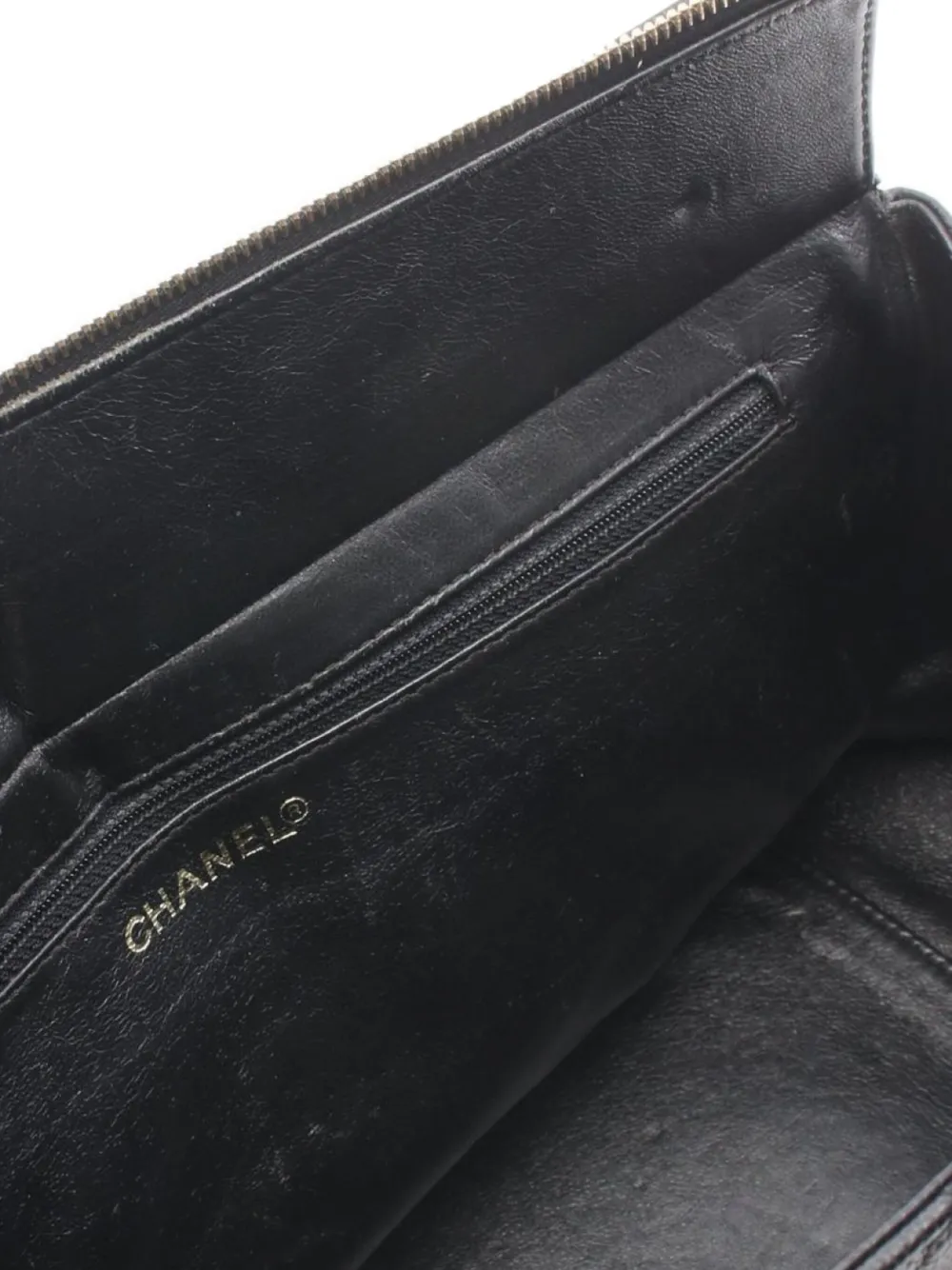 Pre-owned Chanel 2000-2002 Matelassé Caviar-leather Tote Bag