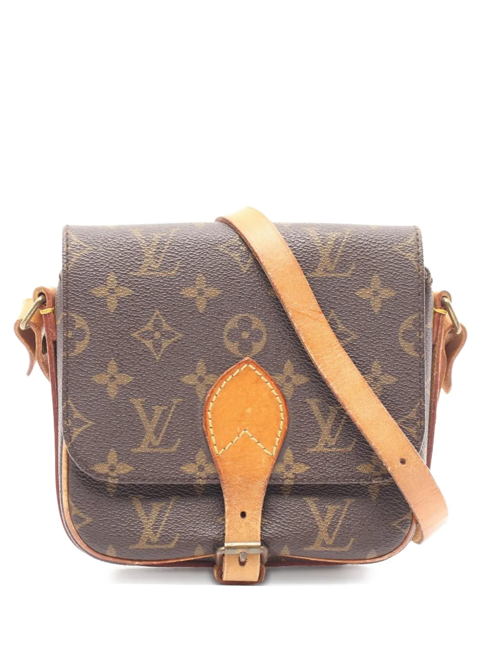 Louis Vuitton Pre-Owned 1985 カルトシエール ショルダーバッグ - ブラウン Louis Vuitton Pre-Owned 1985 カルトシエール ショルダーバッグ - ブラウン