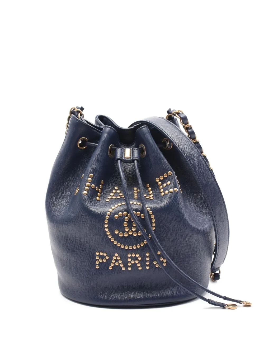 CHANEL Pre-Owned 2019 ドーヴィル ショルダーバッグ - ブルー CHANEL Pre-Owned 2019 ドーヴィル ショルダーバッグ - ブルー
