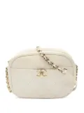 CHANEL Pre-Owned 2018-2019 small Camera bag - White