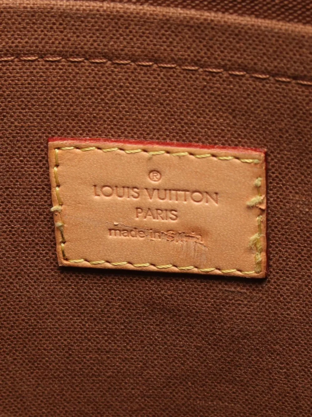 Pre-owned Louis Vuitton 2011 Odéon Pm Shoulder Bag