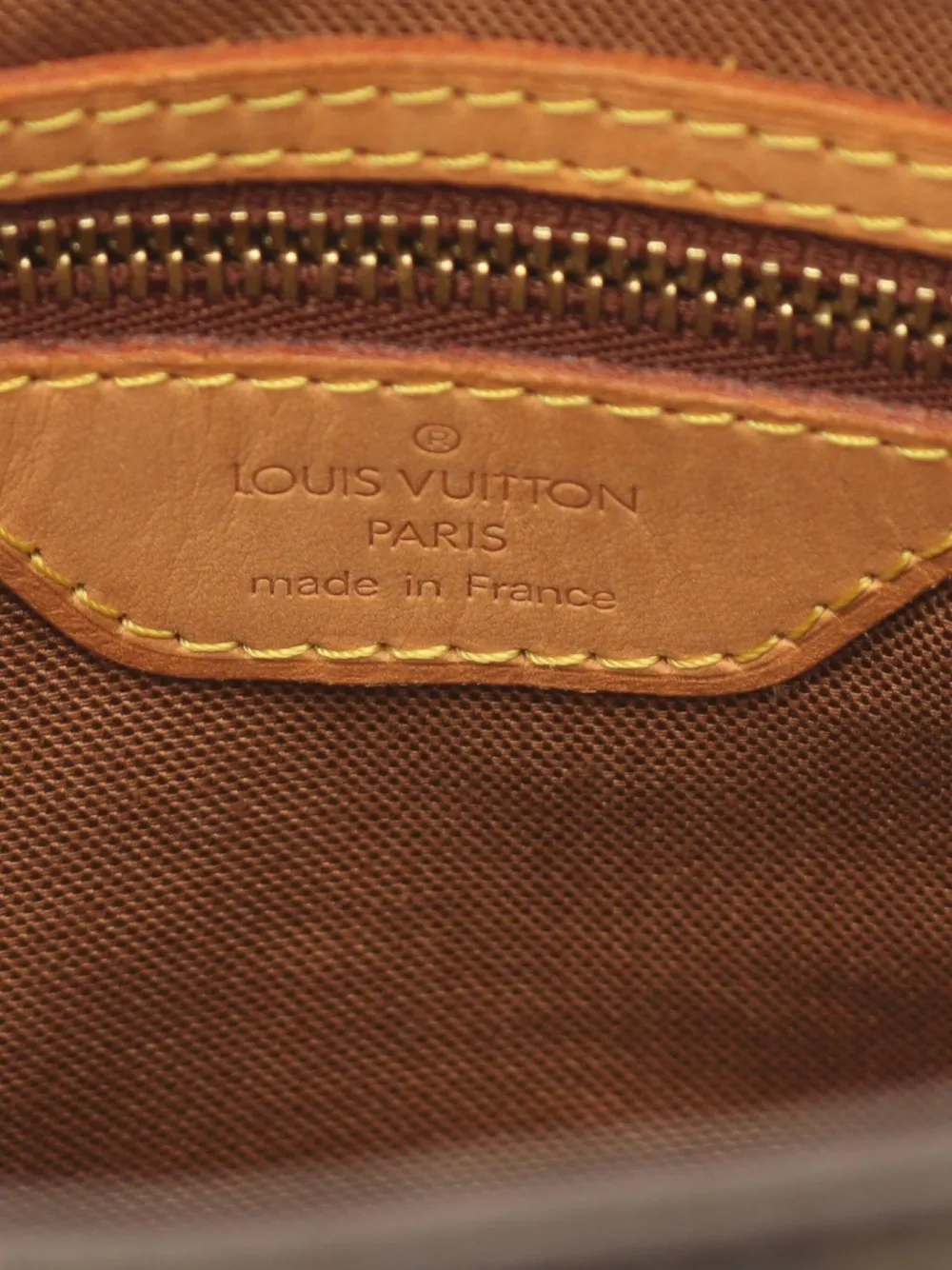Pre-owned Louis Vuitton 2001 Vavin Pm Handbag In Brown