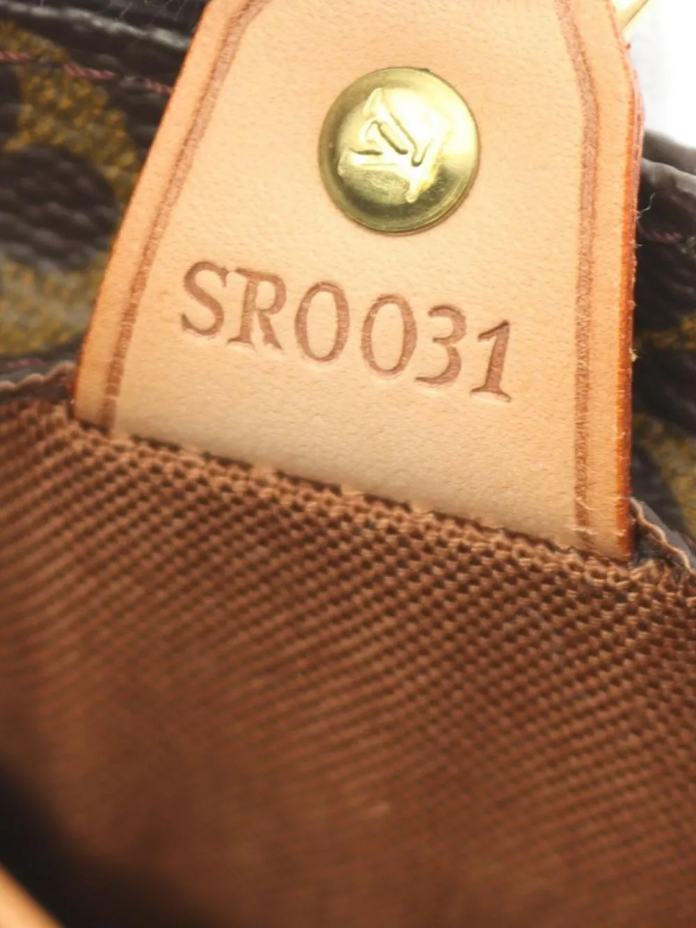 Pre-owned Louis Vuitton 2001 Vavin Pm Handbag In Brown