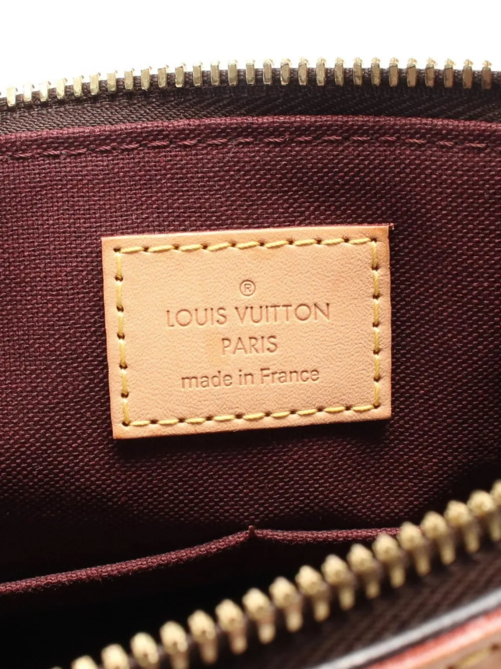 Pre-owned Louis Vuitton 2015 Turen Pm Handbag In Brown