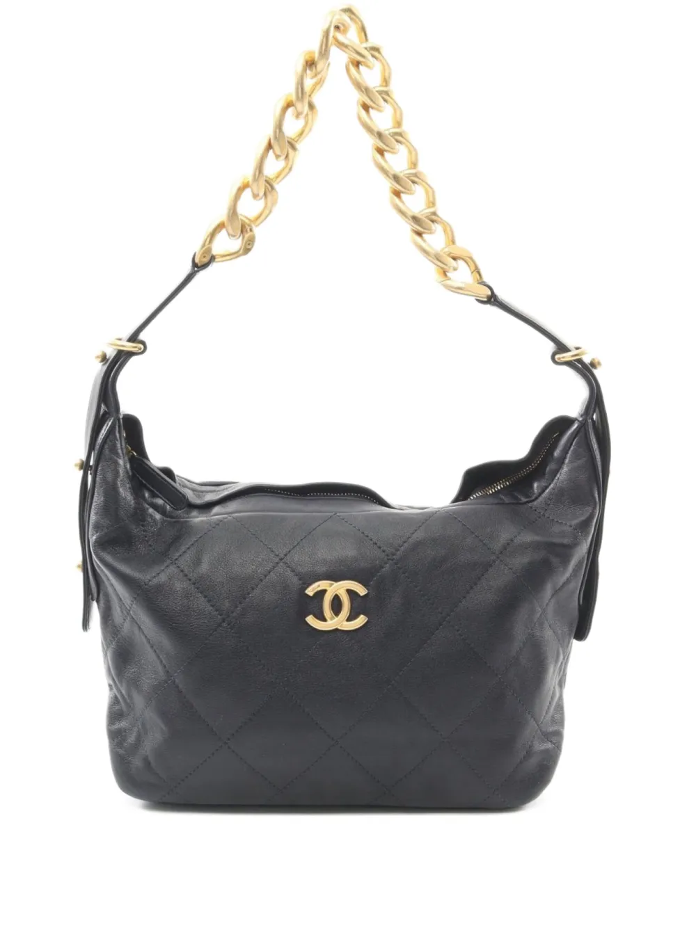 CHANEL Pre-Owned 2021s Matelassé Chain shoulder bag | Blue | Image 1