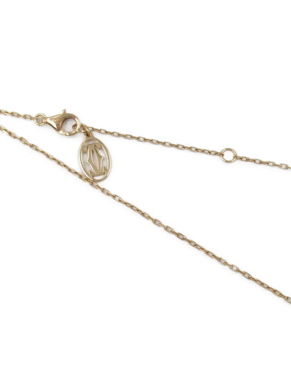 Pre-owned Cartier 2010s 18k Rose Gold D'amour Necklace
