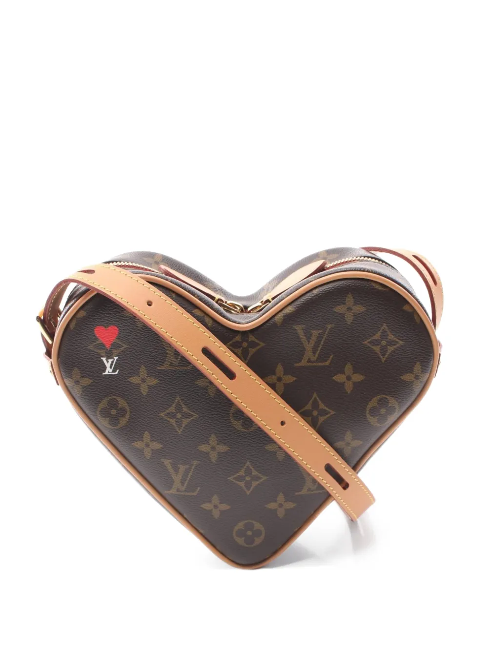Pre-owned Louis Vuitton 2020 Game On Coeur Heart Cross Body Bag