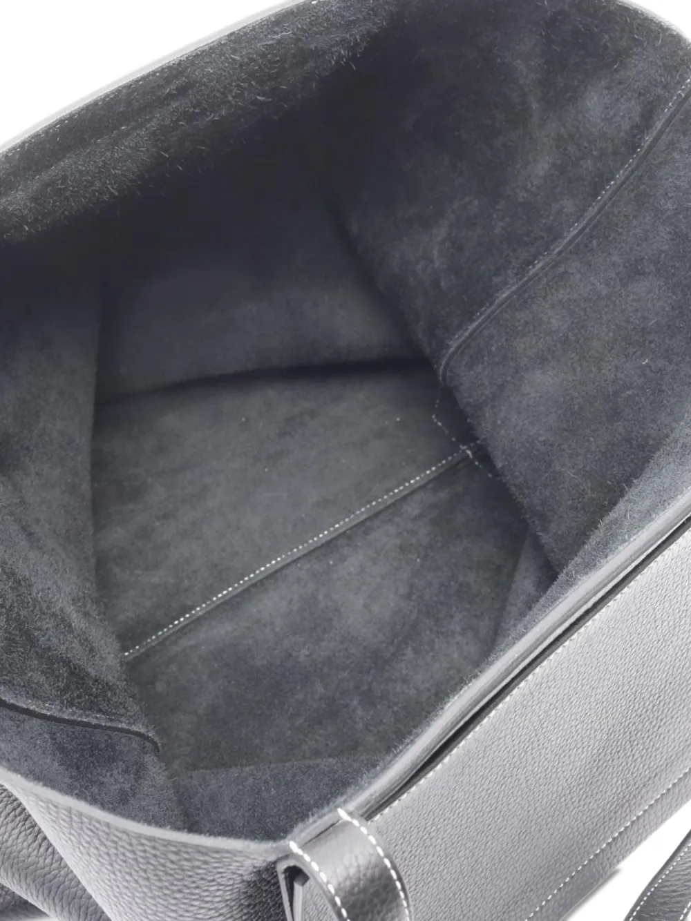 Pre-owned Hermes 2024 Cabaseri 46 Tote Bag In Black