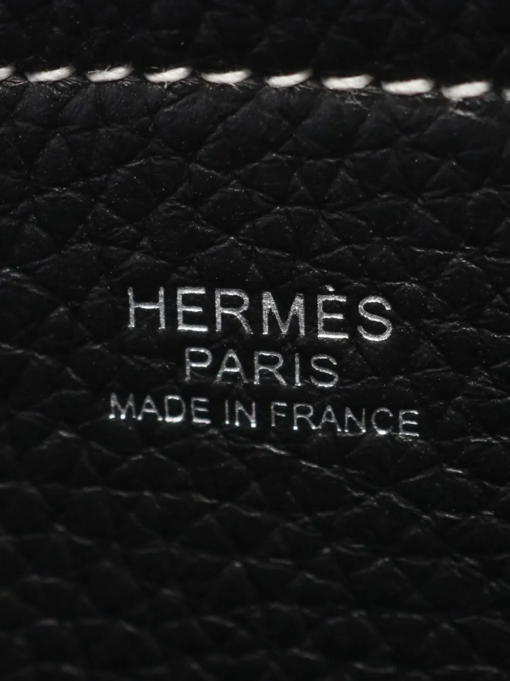 Pre-owned Hermes 2024 Cabaseri 46 Tote Bag In Black