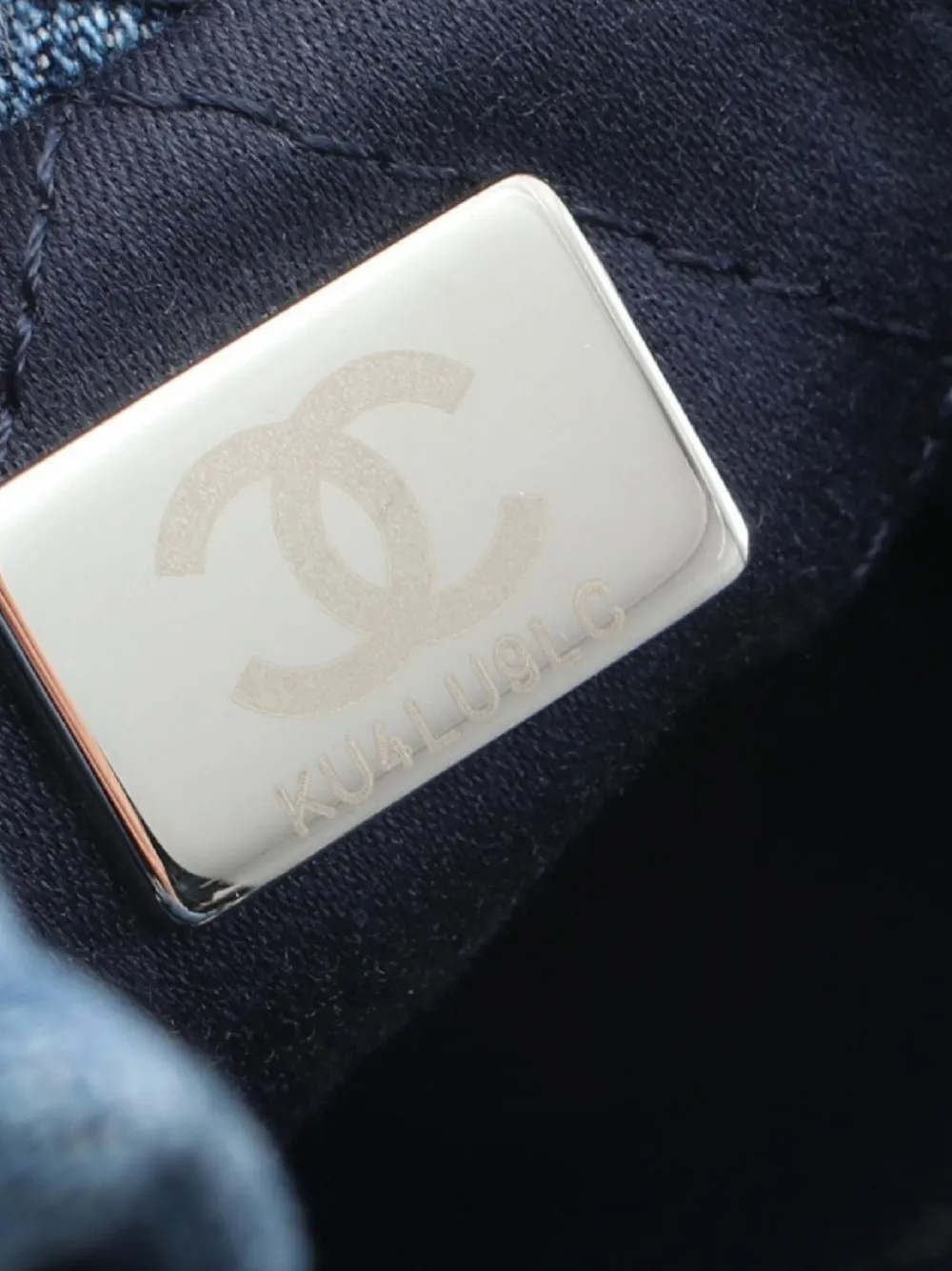Pre-owned Chanel 2021 Mini 22 Shoulder Bag In Blue