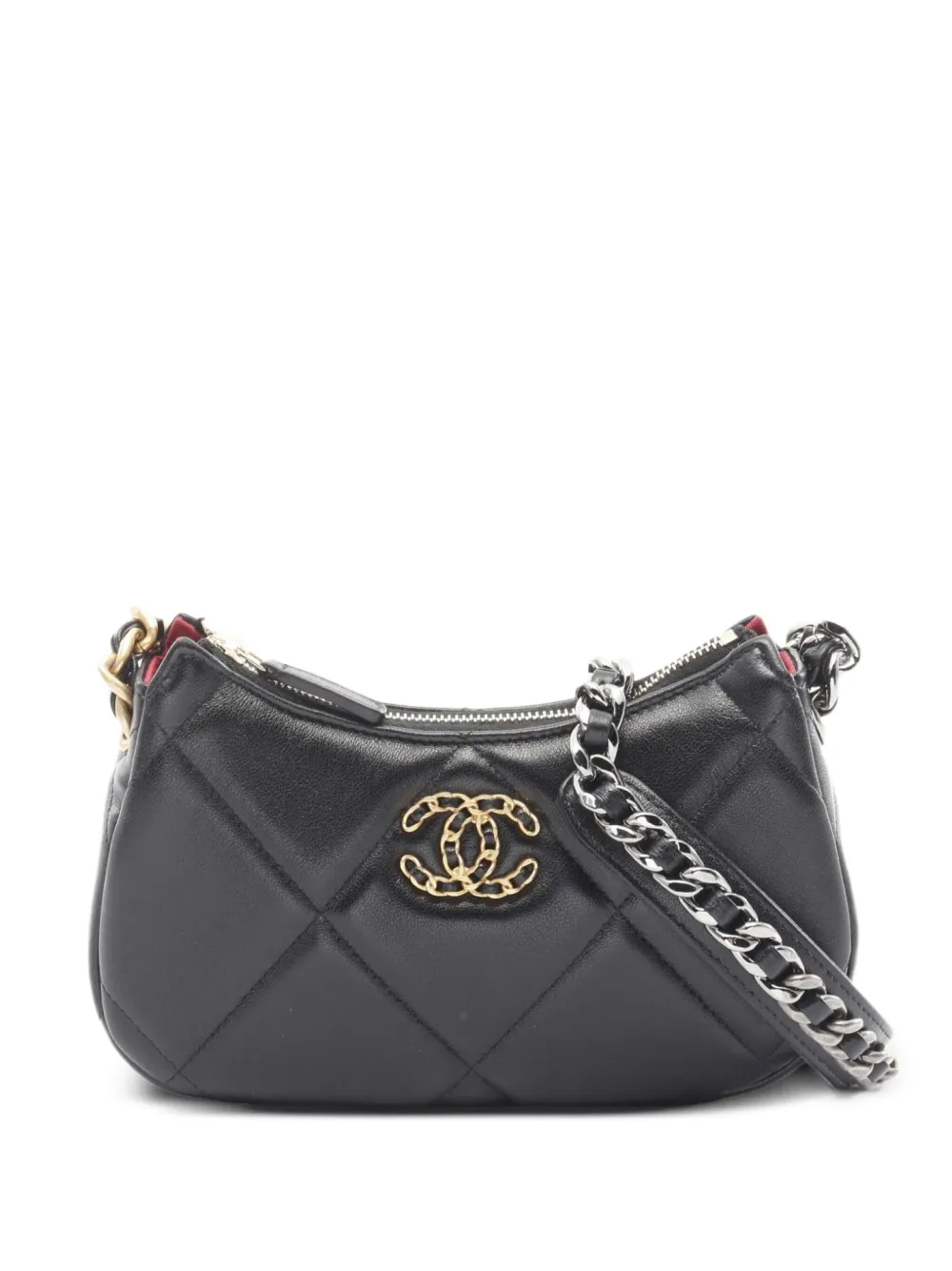 CHANEL Pre-Owned 2021 シャネル 19 ショルダーバッグ S - ブラック CHANEL Pre-Owned 2021 シャネル 19 ショルダーバッグ S - ブラック