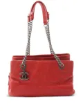 CHANEL Pre-Owned 2011 Metelassé chain shoulder bag - Red