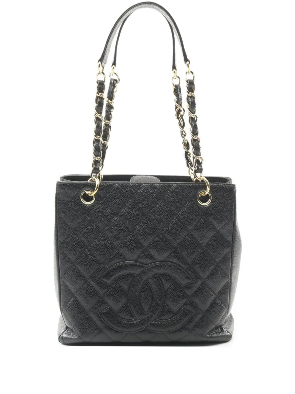 CHANEL Pre-Owned 2005-2006 マテラッセ ハンドバッグ - ブラック CHANEL Pre-Owned 2005-2006 マテラッセ ハンドバッグ - ブラック