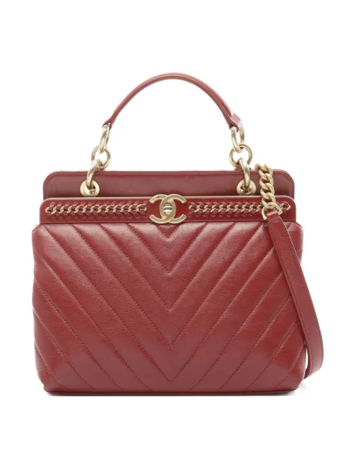 CHANEL Pre-Owned 2017-2018 V-stitch quilted tote bag