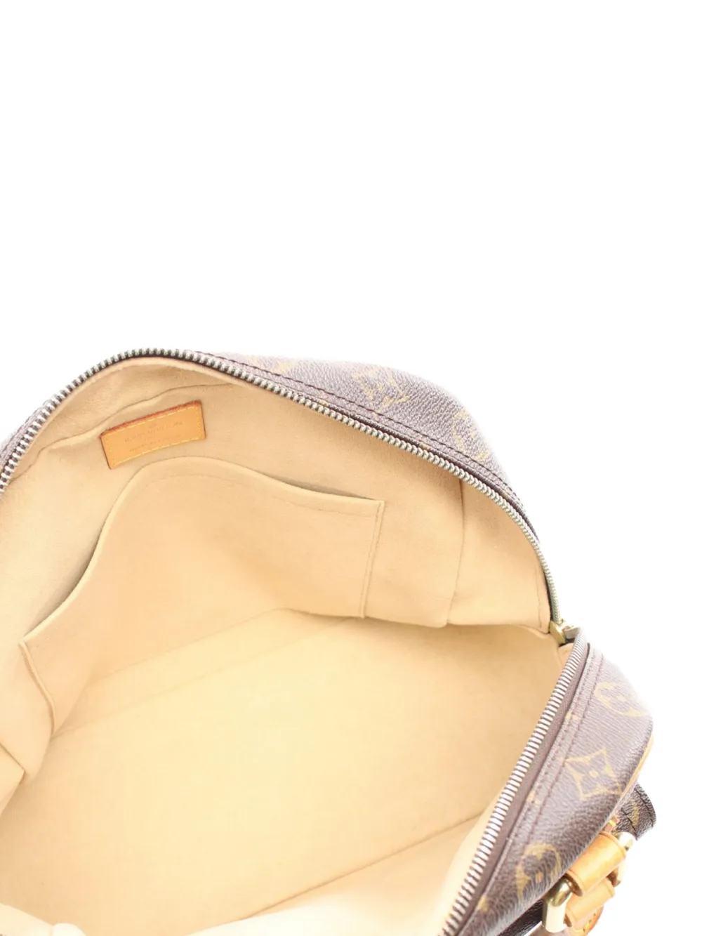 Pre-owned Louis Vuitton 2006 Manhattan Pm Handbag In Brown