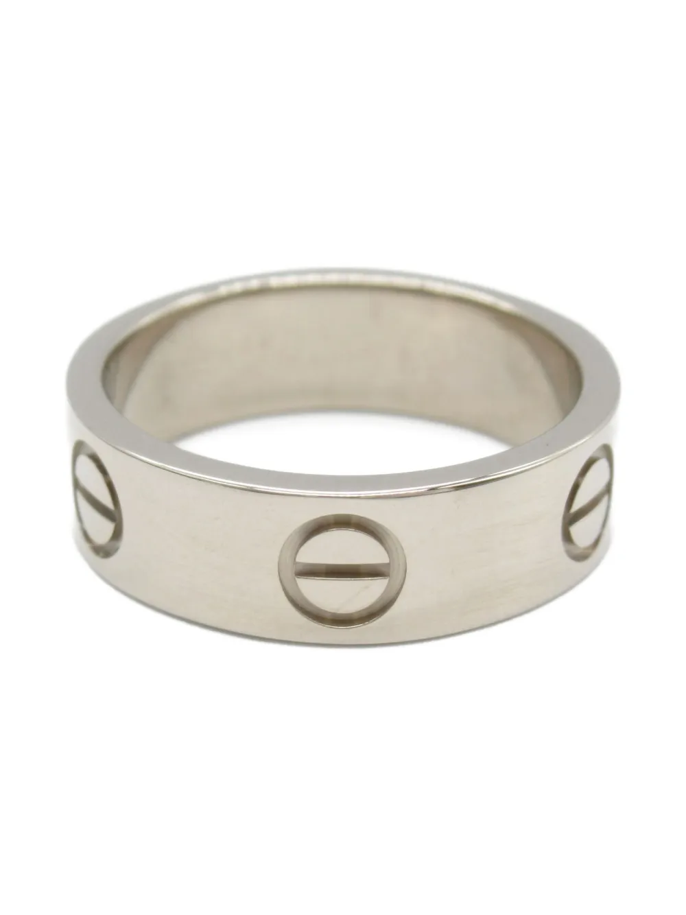 Cartier 2010s 18K white gold Love ring | Silver | Image 1