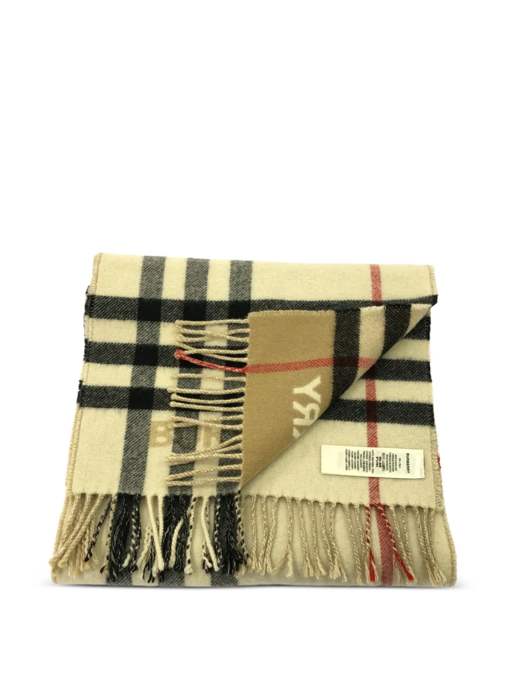 Burberry Pre-Owned 10's checked scarf | Men | Image 2