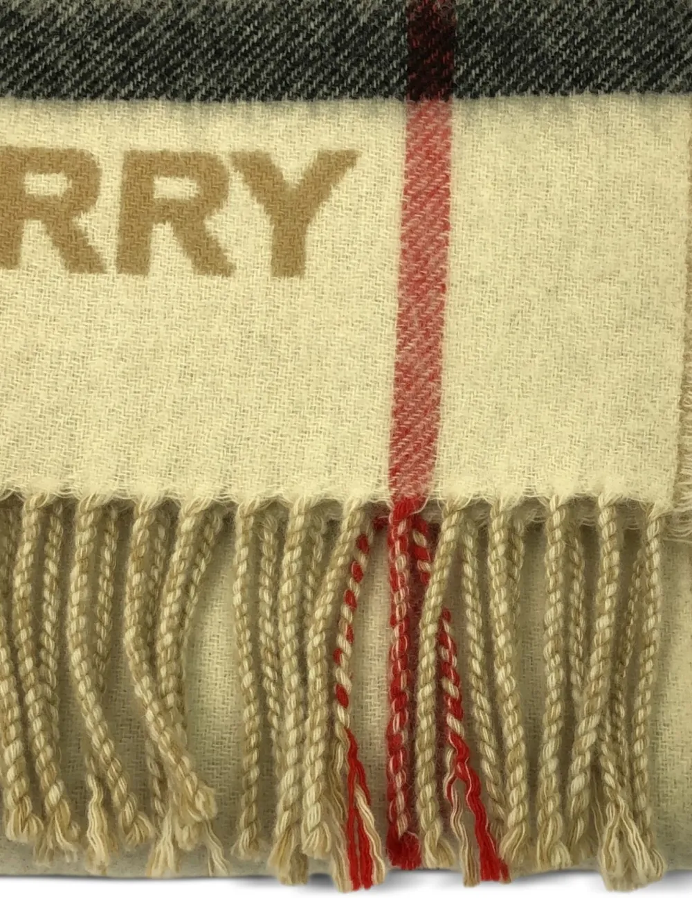 Pre-owned Burberry 10's Checked Scarf