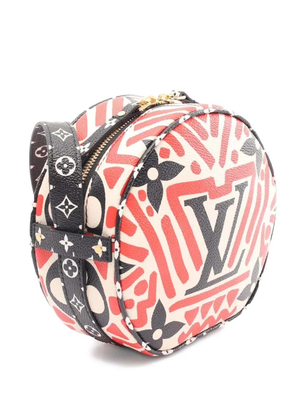 Pre-owned Louis Vuitton 2020 Boîte Chapeau Souple Shoulder Bag In Red