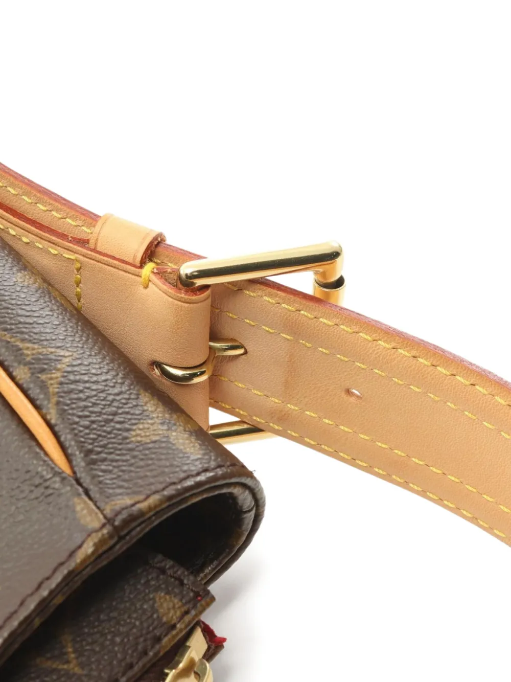 Pre-owned Louis Vuitton 2005 Vivacite Gm Shoulder Bag In Brown