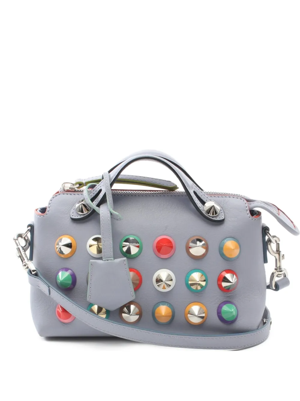 Fendi Pre-Owned 2010 mini Studded By The Way shoulder bag | Blue | Image 1