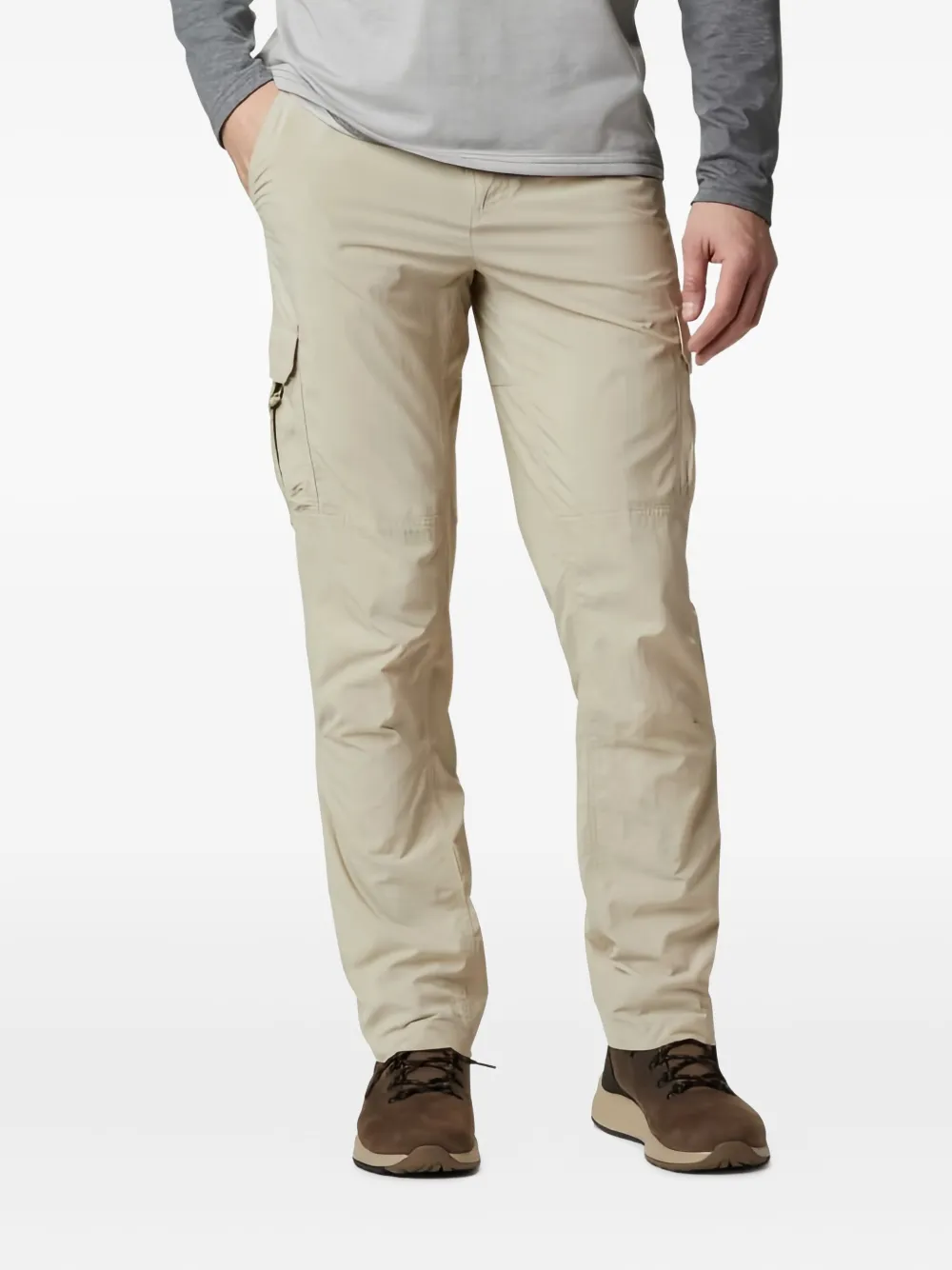 Columbia straight-leg trousers - ニュートラル Columbia straight-leg trousers - ニュートラル