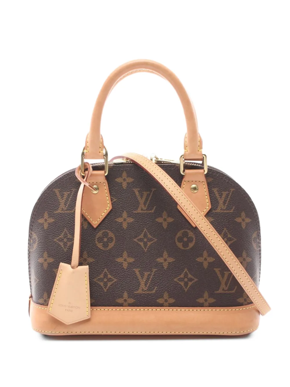 Louis Vuitton Pre-Owned 2021 Alma BB two-way handbag | Neutrals | Image 1
