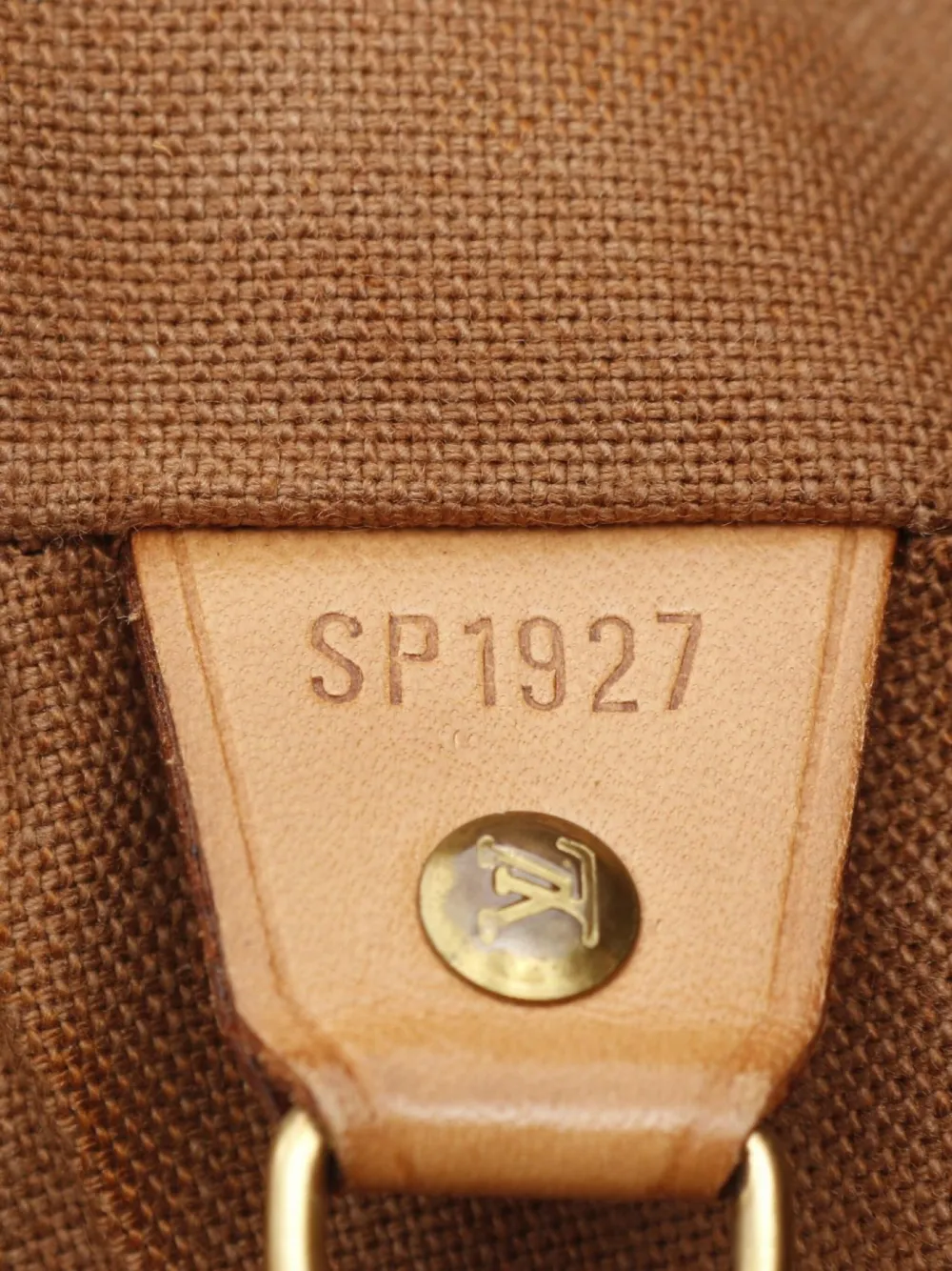 Pre-owned Louis Vuitton 1997 Montsouris Mm Backpack