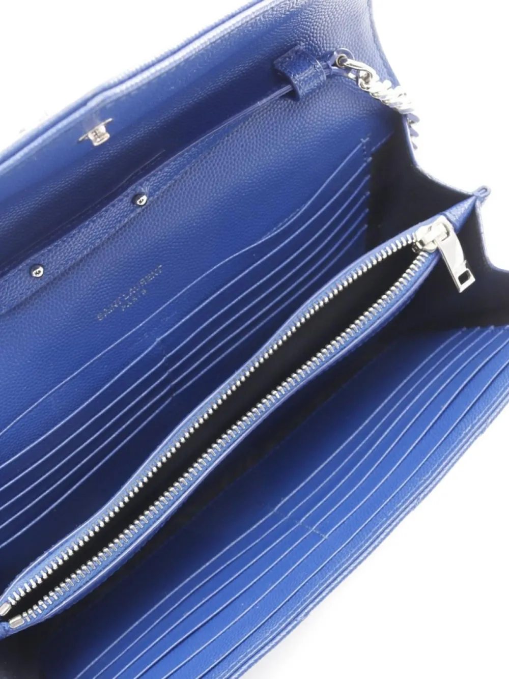 Pre-owned Saint Laurent 2010s Cassandra Chain Wallet