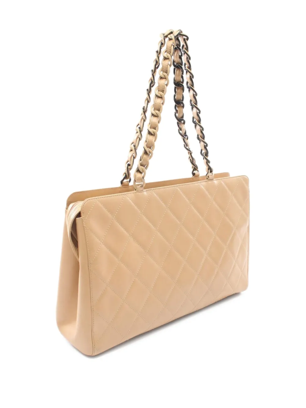 CHANEL Pre-Owned 1980s Matelassé lambskin tote bag | Pre-Owned | Image 2