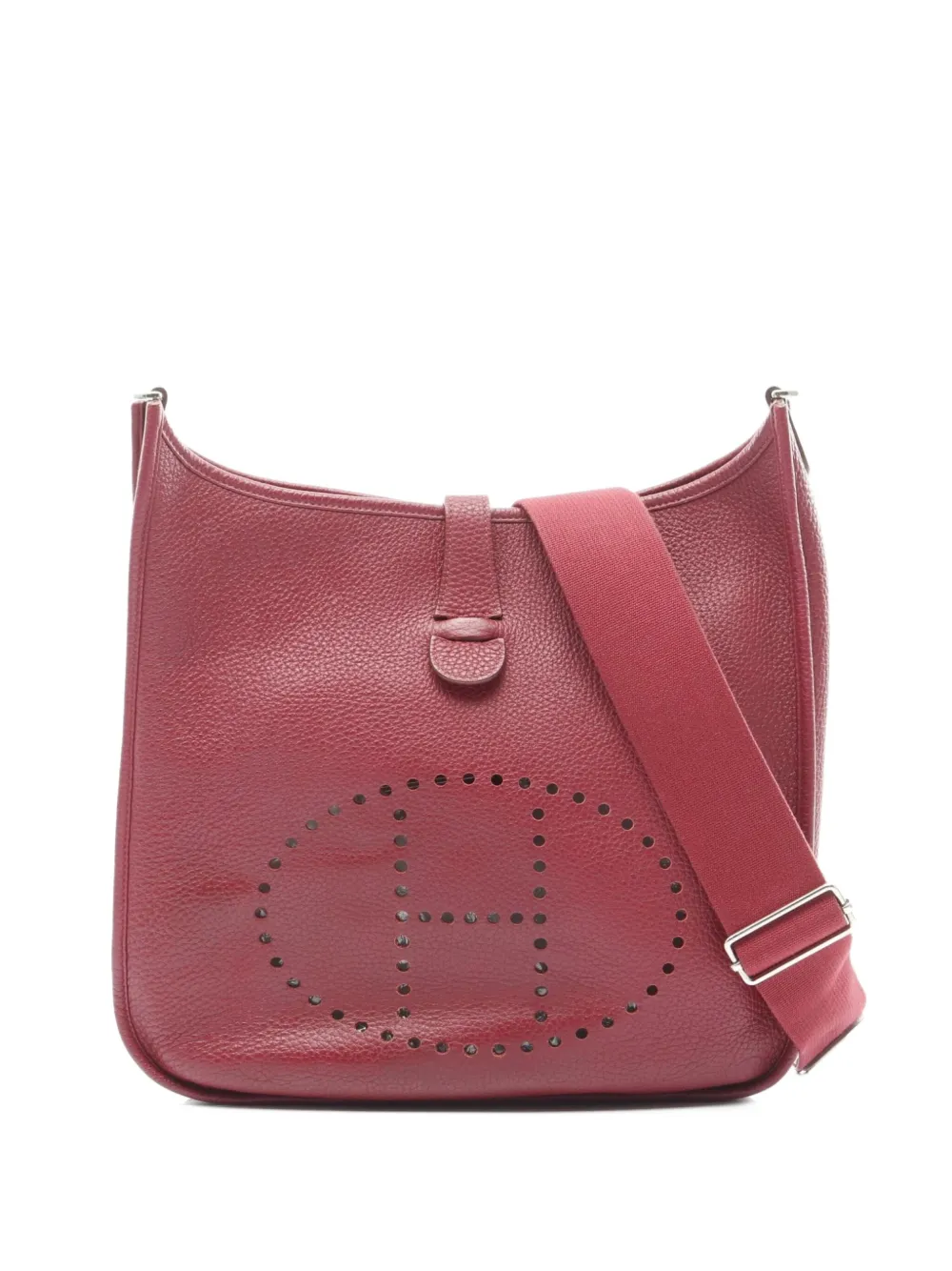 Hermès Pre-Owned 2010 Evelyn 3 Troyes GM shoulder bag | Red | Image 1