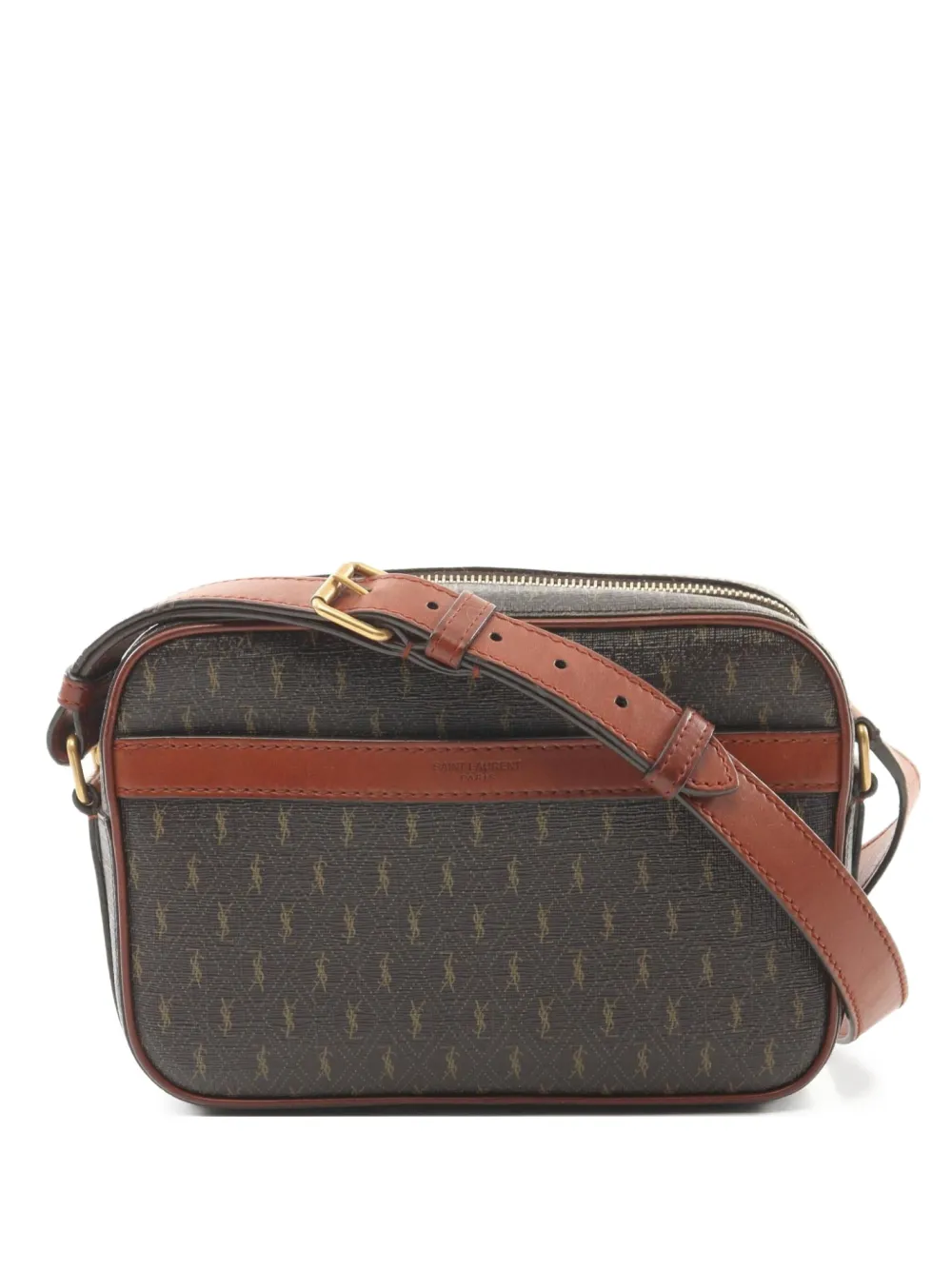 Pre-owned Saint Laurent 2000s Monogram Shoulder Bag