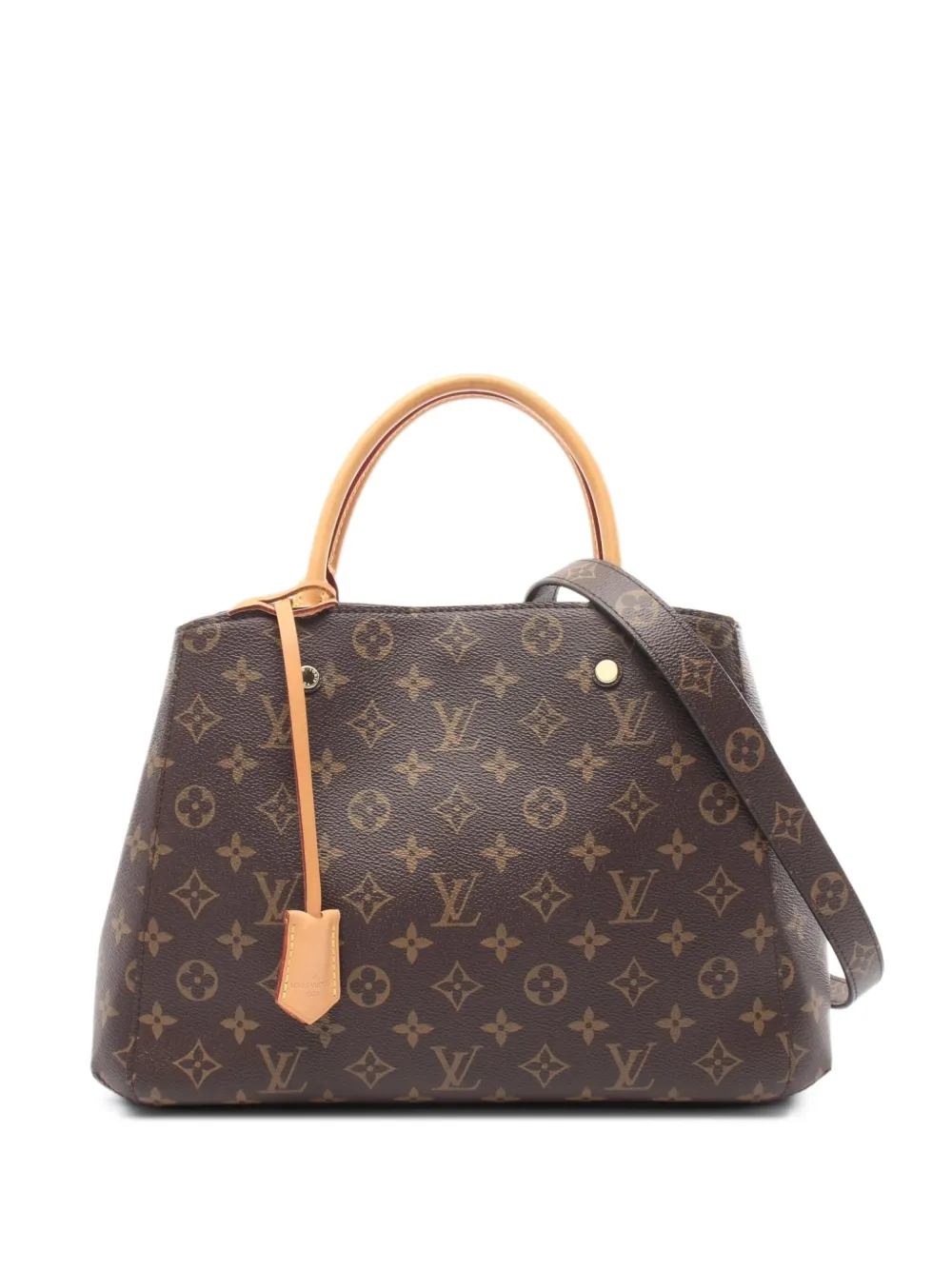 Louis Vuitton Pre-Owned 2016 モンテーニュ MM ハンドバッグ - ブラウン Louis Vuitton Pre-Owned 2016 モンテーニュ MM ハンドバッグ - ブラウン