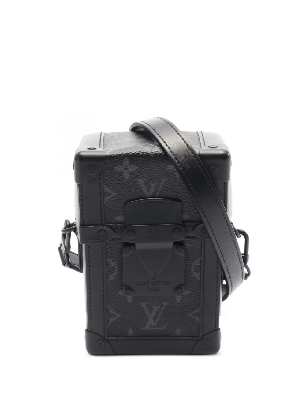 Louis Vuitton Pre-Owned 2021s Vertical Trunk Monogram shoulder bag | Black | Image 1