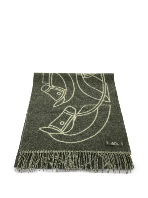 Hermès Pre-Owned 2010s Entrelac Eskettle scarf