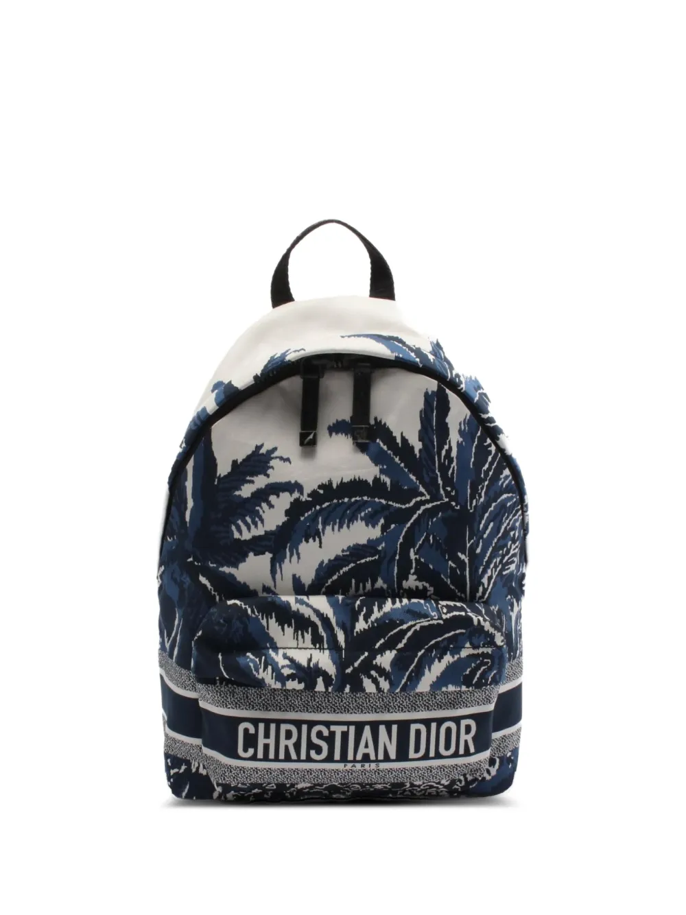 Christian Dior Pre-Owned 2010s ディオール パームス バックパック - ブルー Christian Dior Pre-Owned 2010s ディオール パームス バックパック - ブルー