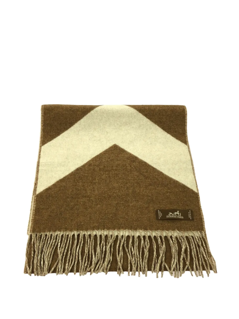 Hermès Pre-Owned écharpe en cachemire (années 2010) | marron | Image 1